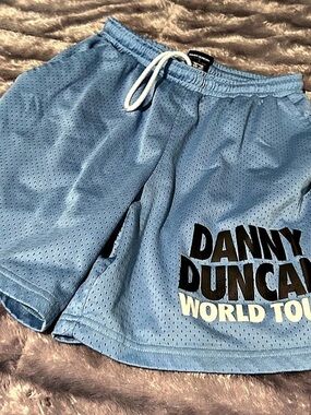 Danny Duncan World Tour Mesh Shorts Blue Medium
